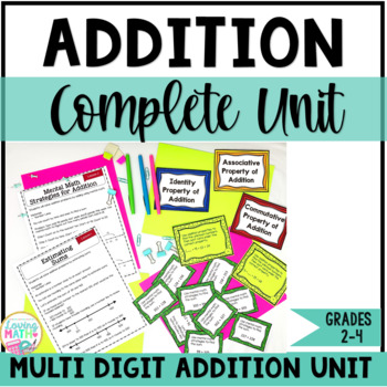 Multi-Digit Addition Unit Grades 2-4