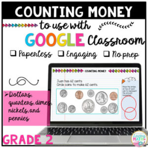 Counting Money Grade 2 Math Google Slides