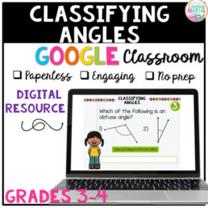 Classifying Angles for Google Classroom