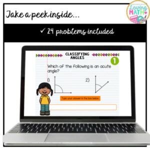 Classifying Angles for Google Classroom - Loving Math
