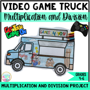 Multiplication and Division Project Based Learning