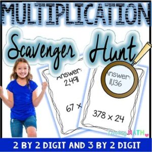 2 Digit by 2 Digit Multiplication GAME