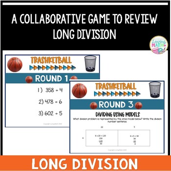 Long Division Game - TRASHKETBALL
