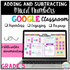 Add and Subtract Mixed Numbers with Unlike Denominators