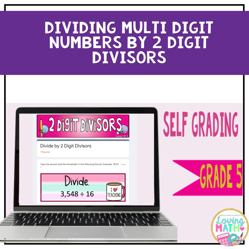 long division with 2 DIGIT DIVISORS