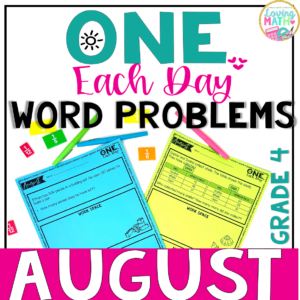 August Word Problems