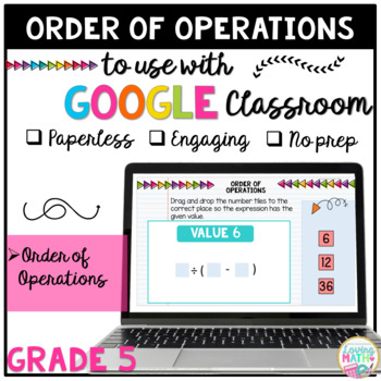 5th Grade Order of Operations