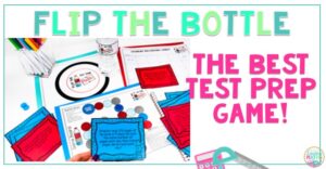 Long Division Word Problems with 1 and 2 Digit Divisors Game Flip the Bottle