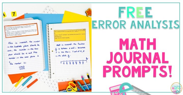 error analysis math prompts